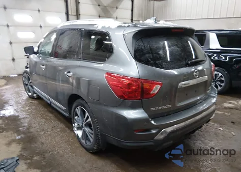 2019 Nissan Pathfinder Platinum из США, поврежденный, VIN 5N1DR2MM2KC602766